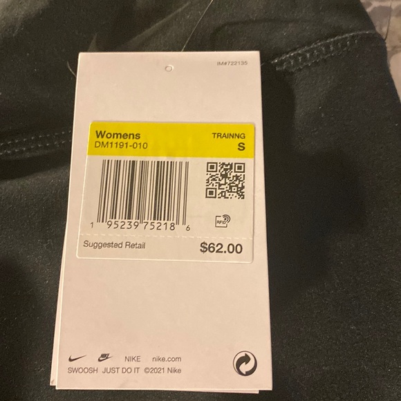 NWT NIKE DRI-FIT STANDARD FIT FULL LENGTH SIZE S - Picture 3 of 6